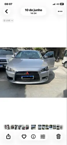 Mitsubishi Lancer 2.0 16V 160cv Aut. 2015