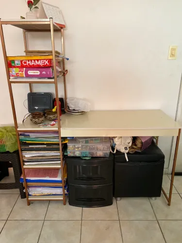Mesa para escritório com Prateleiras!!!