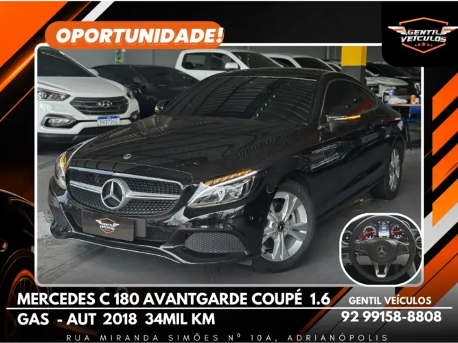 Mercedes-Benz C-180 CGI Avant. 1.6/1.6 Flextb 16V Aut. 2018