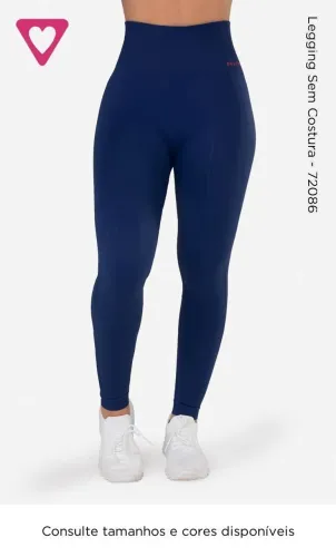 Legging sem costura da Romance