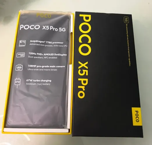 Vendo celular Poco X 5 Pro.