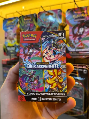 Combo de pacotes de booster Caos Ascendente