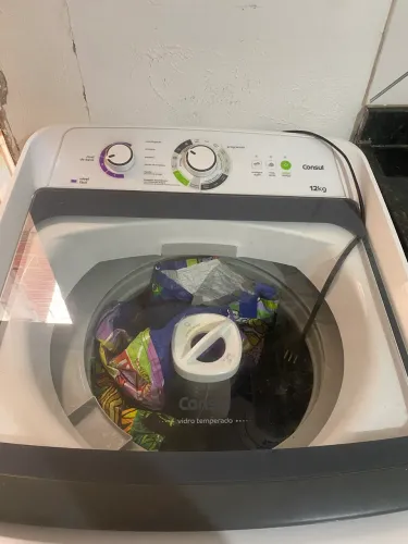 Máquina de Lavar com defeito