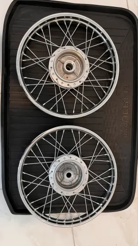 Vendo Par Aro Roda Traseiro/dianteiro Honda Cg Titan 150 4mm