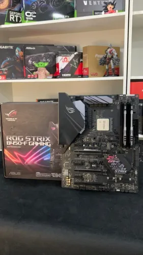 KIT AM4 ASUS ROG STRIX B450-F GAMING - RYZEN 7 5700X - 16GB 2X8GB HYPER X 3200MHZ RGB