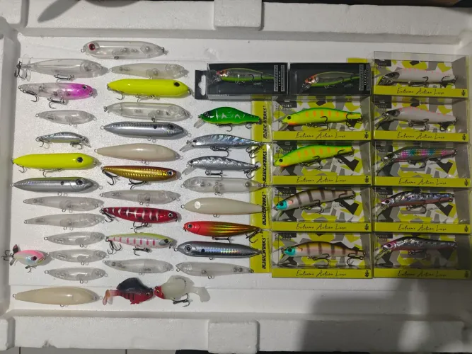 45 iscas artificiais para pesca