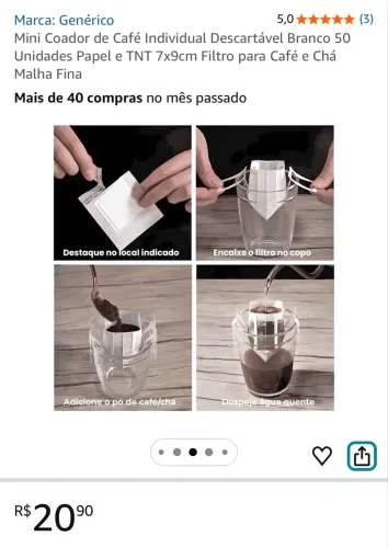 Coador de café 