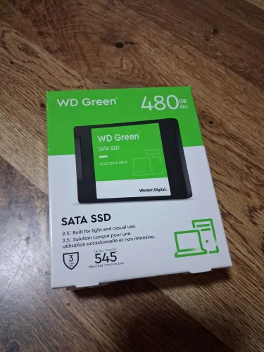 SSD 480GB WD Green SATA (NOVO LACRADO)