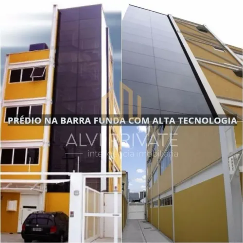 PRÉDIO À VENDA OU LOCAÇÃO NA BARRA FUNDA COM ALTA TECNOLOGIA.
