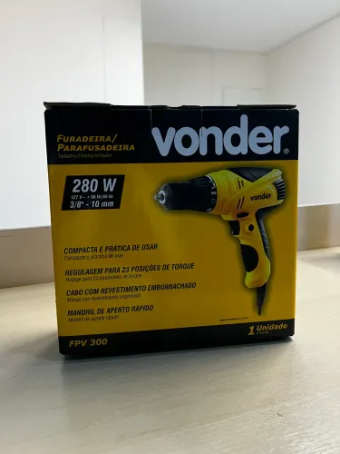 ? Furadeira/Parafusadeira Vonder FPV 300 - Nova na Caixa!