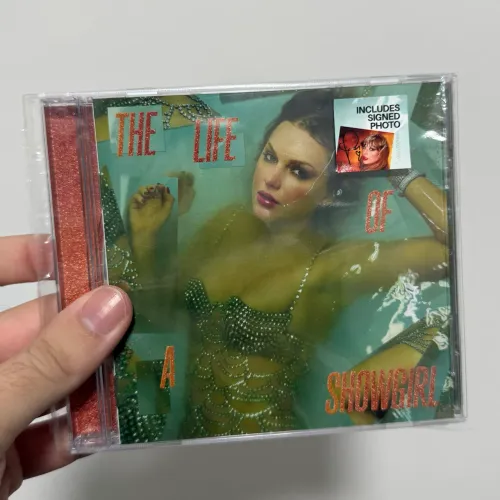 CD Taylor Swift - Showgirl 1 Signed Autografado (Lacrado)