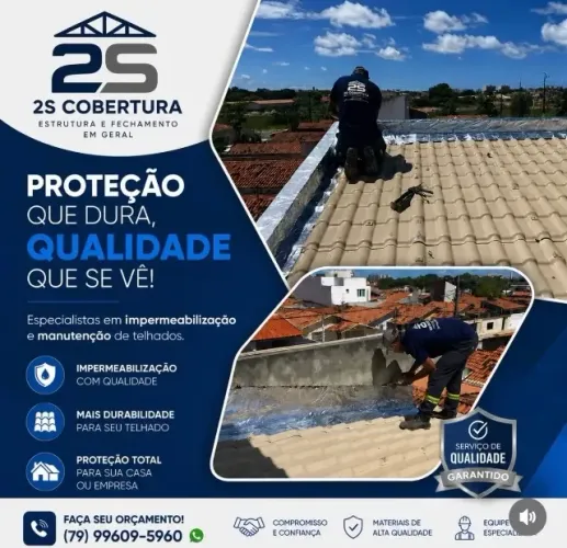 Serviços de estruturas metálicas, telhados e fechamento em geral.