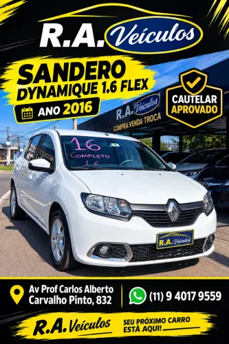 Renault Sandero Dynamique Hi-power 1.6 8V 5P 2016