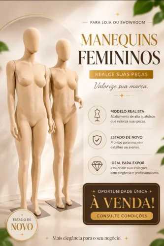 Manequim para loja feminina