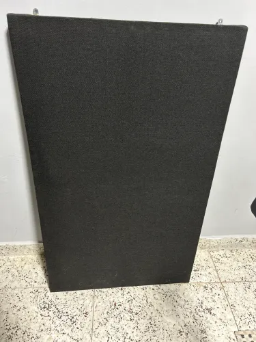 Placa acústica de lã de rocha