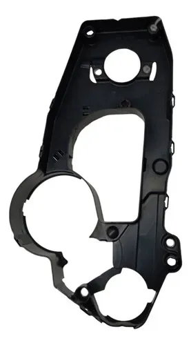 Capa Trais Correia Dentada Gm Onix 1.0 2013 14 15 16 17 18 Preto