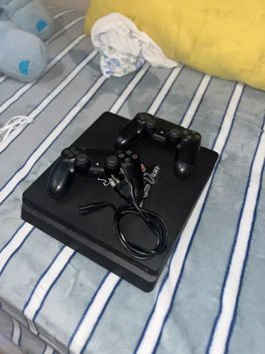 PS4 Slim 500GB + 20+ Jogos ? | Ótimo Estado