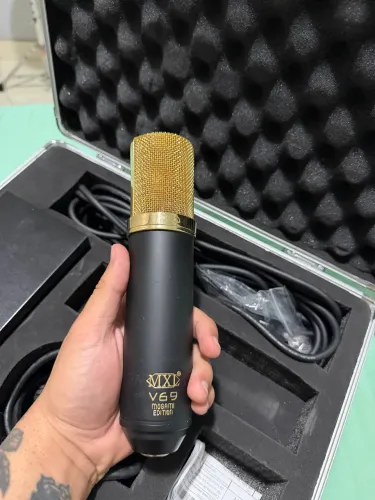 Microfone Mogami Edition V69 - Qualidade de Estúdio 