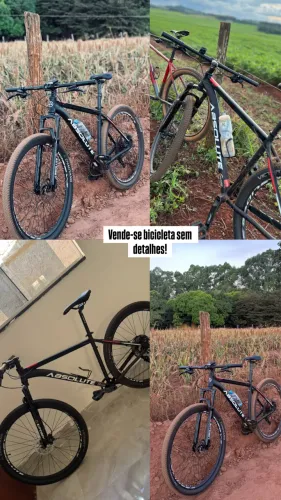 Bicicleta sem detalhes a venda