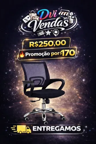 Cadeira de Escritório NOVAS EM CURITIBA