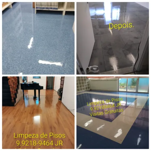 Limpeza e Brilho de Pisos.