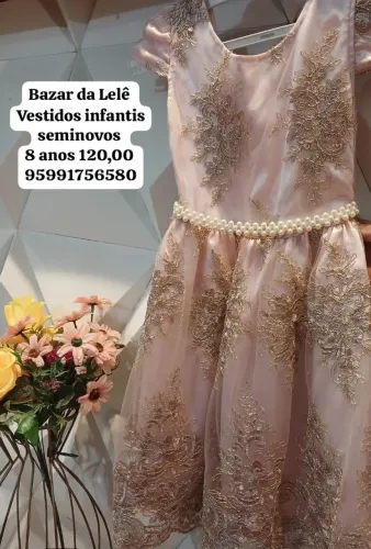 Bazar da Lelê - Vestidos infantis seminovos 