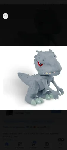 Dino - Indominus Rex da marca Pupee, inspirado na franquia Jurassic