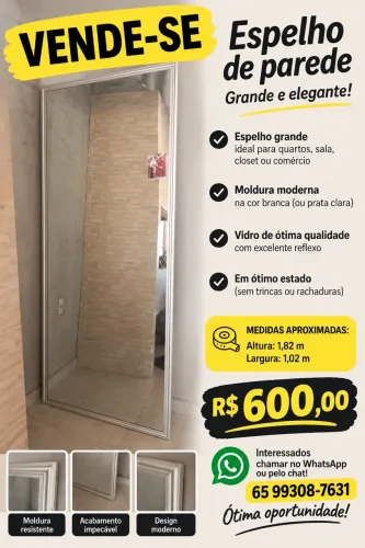 Espelho grande