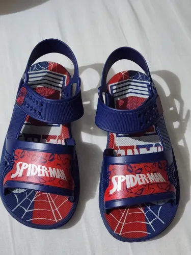 Sandalia homem aranha (tam 31/32)