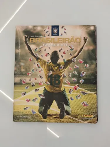 Álbum Brasileirão 2018 Quase Completo Capa Mole + Lote de Figurinhas (Leia a descrição)