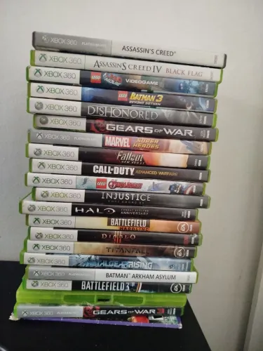 Lote 20 jogos Xbox