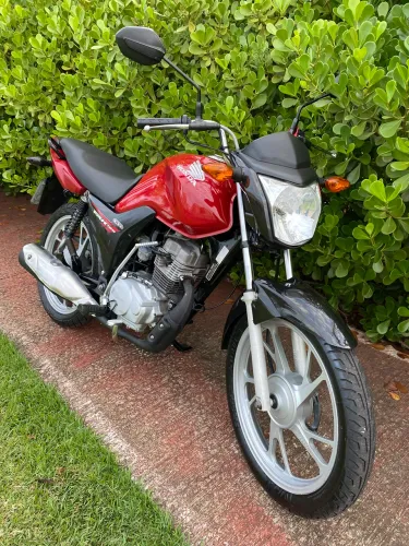 Fan 125 impecável com rodas pé de galinha 