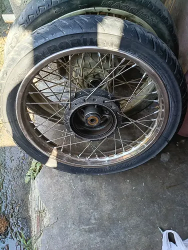 Par de aros completo fan 125, 2000 a 2012 cg 99