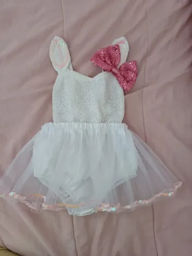 Body infantil de coelinha 