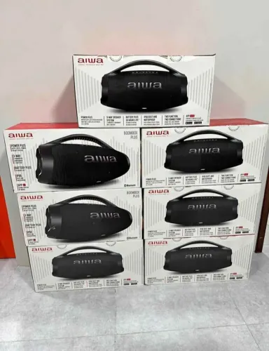 BOOMBOX AIWA NOVA LACRADA COM NOTA FISCAL