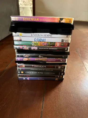 Lote 12 DVDs originais(usado)
