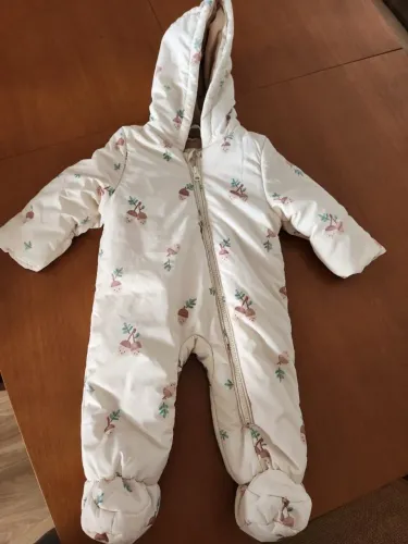 Macacão de frio e neve para bebê 6 meses