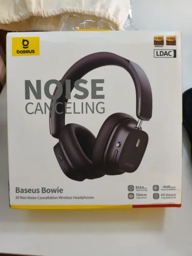 Baseus Bowie Headset Premium ANC 45dB 50mm Drive Bluetooth 5.4 Novo