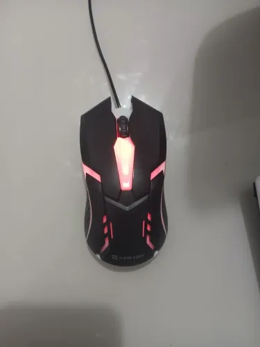 Mouse gamer rgb 1000 DPI ou 1600 DPI da new'ion