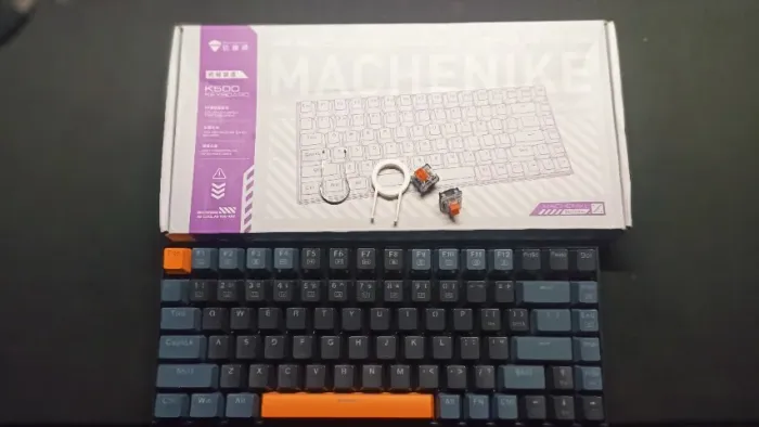 Teclado Mecânico Machenike K500A-B84 - Estado de Novo | Completo na Caixa