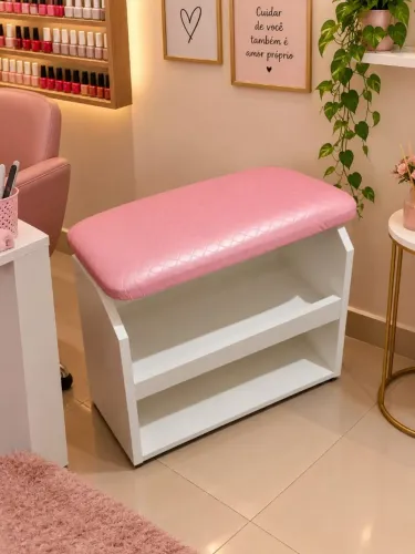 Apoio de pé para manicure 
