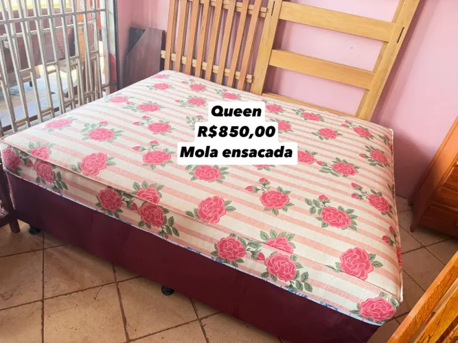 Cama Queen mola ensacada a pronta entrega