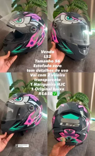 Vendo ls2 tribal rosa