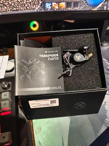 Transverse Nano Eletric Ink preta - Máquina de tatuar