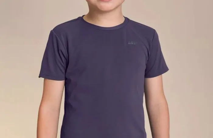 Camiseta infantil Live! Nova - Tam 16