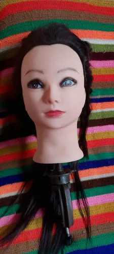 Cabeça de manequim para treino 