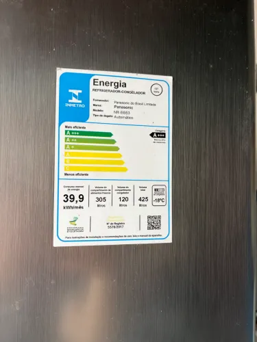 Vendo geladeira Inverter