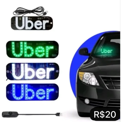 Placa Luminosa LED Aplicativos - Produto Novo