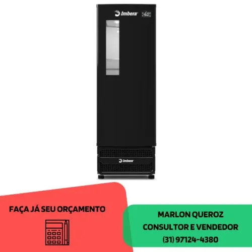 Cervejeira 560L Porta Cega Imbera Nova