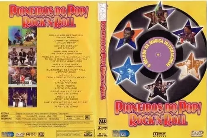 DVD Pioneiros Do Pop/Rock n Roll